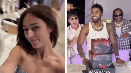 O româncă a fost invitată la ziua de naștere a lui Jason Derulo. Imagini spectaculoase de la petrecerea fastuoasă a artistului internațional