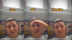 Ce a pățit un american atunci când a vrut să ia un taxi din centrul Capitalei. Afișul pus pe ușă l-a speriat