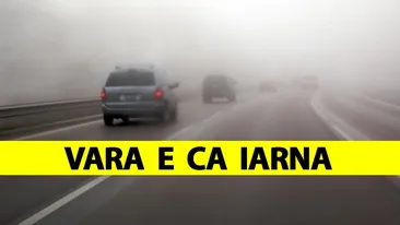 ANM, avertizare de vreme severă imediată. Fenomene specifice iernii, anunțate pentru luni, 5 august 2019