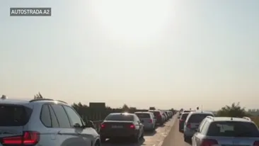 Cum arată traficul pe Autostrada Soarelui. Imagini realizate în această dimineață, la ora 08:11