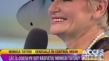 VIDEO Monica Tatoiu este retro! Isi cumpara haine second-hand din targurile bucurestene!