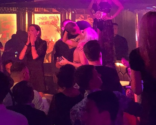 Loredana Chivu și Philipp Plein, sărut pasional