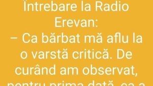 BANCUL ZILEI: Întrebare la Radio Erevan: „Este un semn rău când observ că nu merge”
