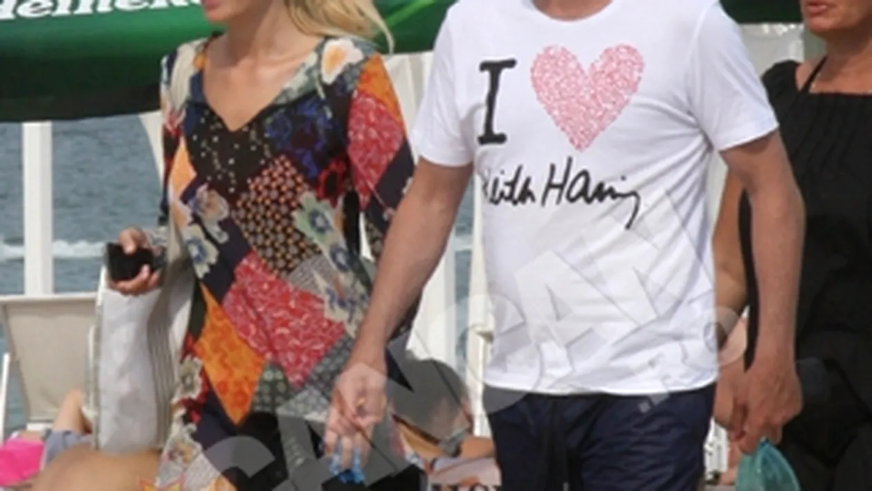 Alina Crisan si-a gasit cu greu un partener de plaja