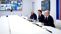 Reuniune la nivel înalt la Paris. De ce a fost Ilie Bolojan singurul lider care i-a strâns mâna lui Emmanuel Macron