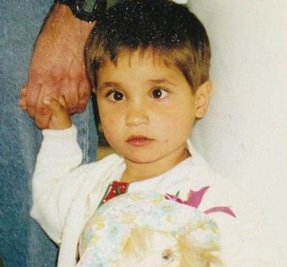 Andreea Dogaru, pe 4 iulie 1997, la sosirea în Statele Unite