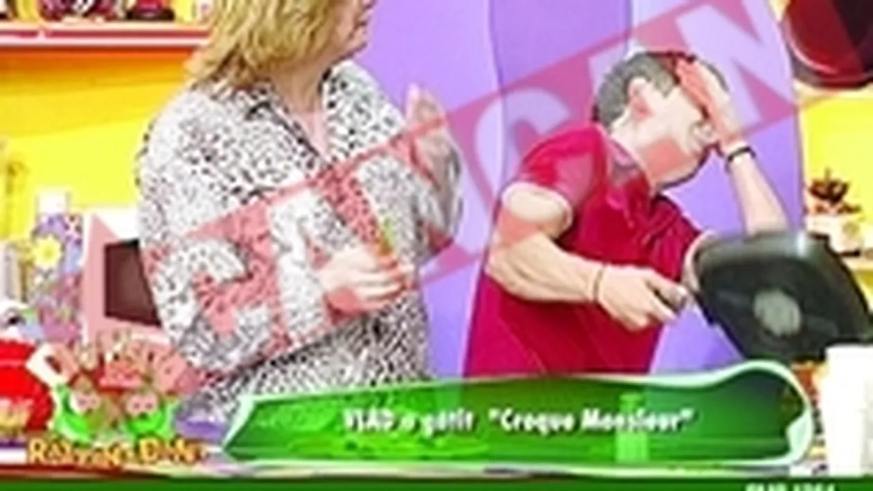 Dani si-a spart capul cu tigaia