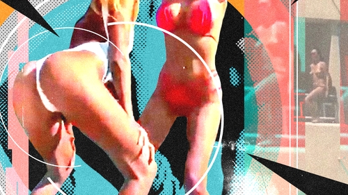 A apărut GOALĂ pe balconul unui hotel din Mamaia! Cum a fost filmată o ”bombă sexy” în urmă cu puțin timp