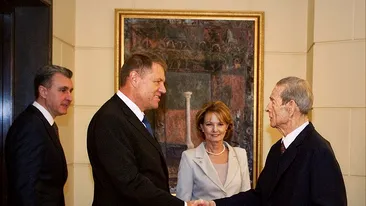 Ultima apariţie publică a Regelui Mihai! Şi-a sărbătorit ziua şi s-a întâlnit cu preşedintele Iohannis