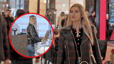 Iubita lui Horațiu Potra, coafată și radiantă, a spart banii la mall. Rădăcinile negre au dispărut peste noapte