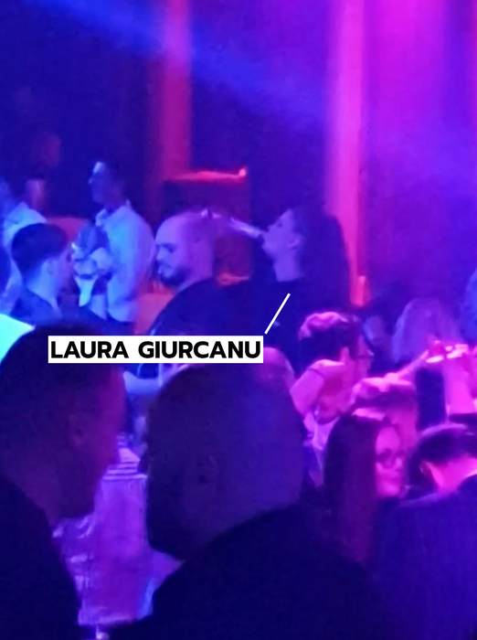 Laura Giurcanu i-a luat prin surprindere pe bodyguarzii de la NUBA
