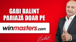 GABI BALINT se alătură echipei WINMASTERS în calitate de BRAND AMBASSADOR