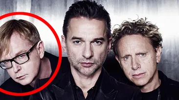 Demonstratie de modestie! Andy de la Depeche Mode a iesit in strada, in fata hotelului sa fumeze, dupa ce a ras o bere la bar!