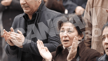 Amanta lui Serban Ionescu a clacat cand l-a vazut dus la groapa! Irina Lehan a plans in hohote pe tot parcursul ceremoniei