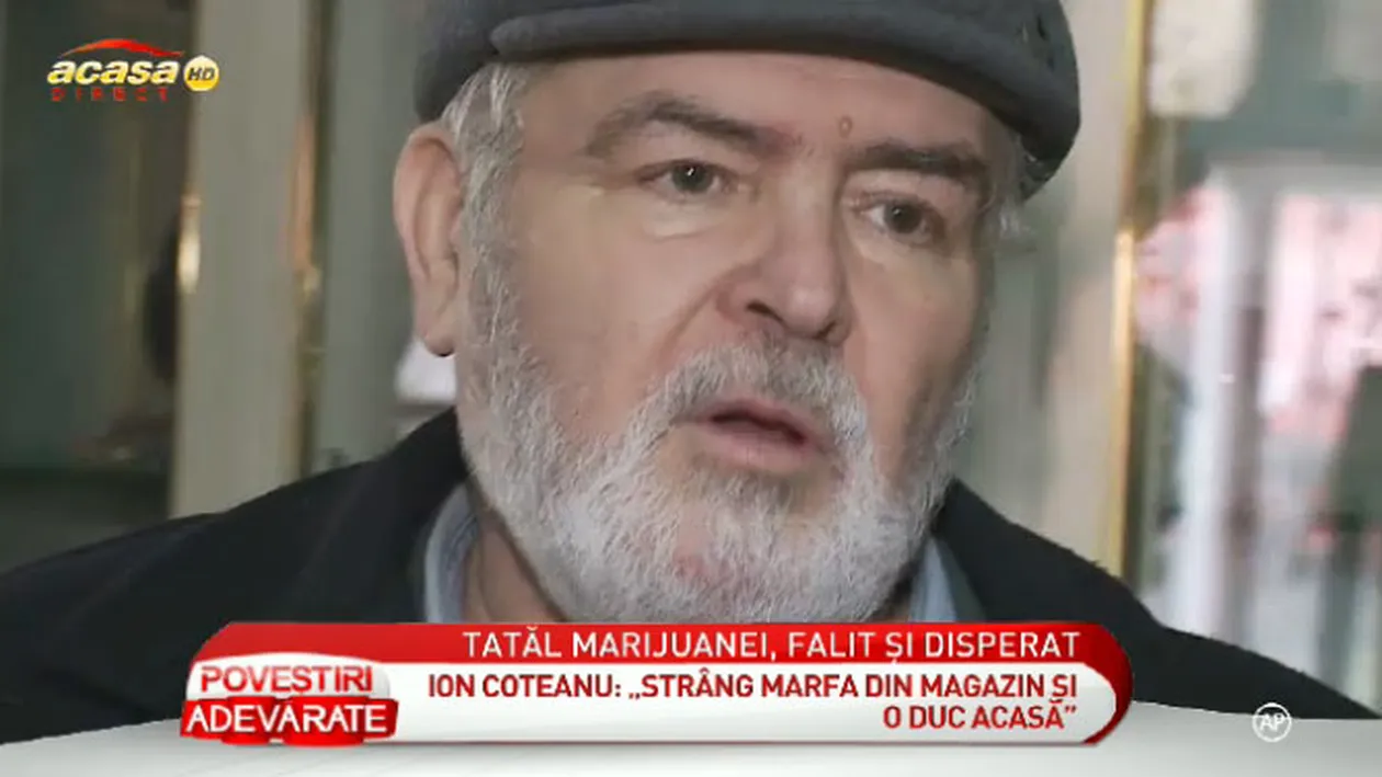 Tatal Marijuanei trece prin momente dificile! Barbatul este evacuat din cladirea de unde isi castiga painea: Nu mai am putere