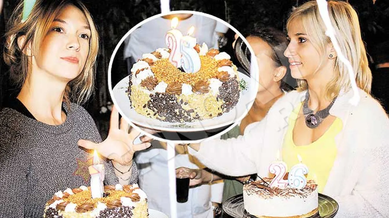 Dana Rogoz si Adela Popescu au petrecut pana dimineata! Si-au serbat ziua impreuna, dar cu torturi diferite