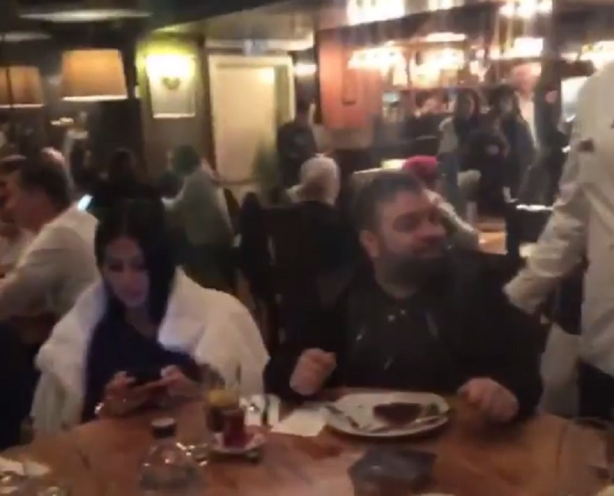Imaginile momentului în showbiz! Florin Salam, filmat cu Anamaria Prodan