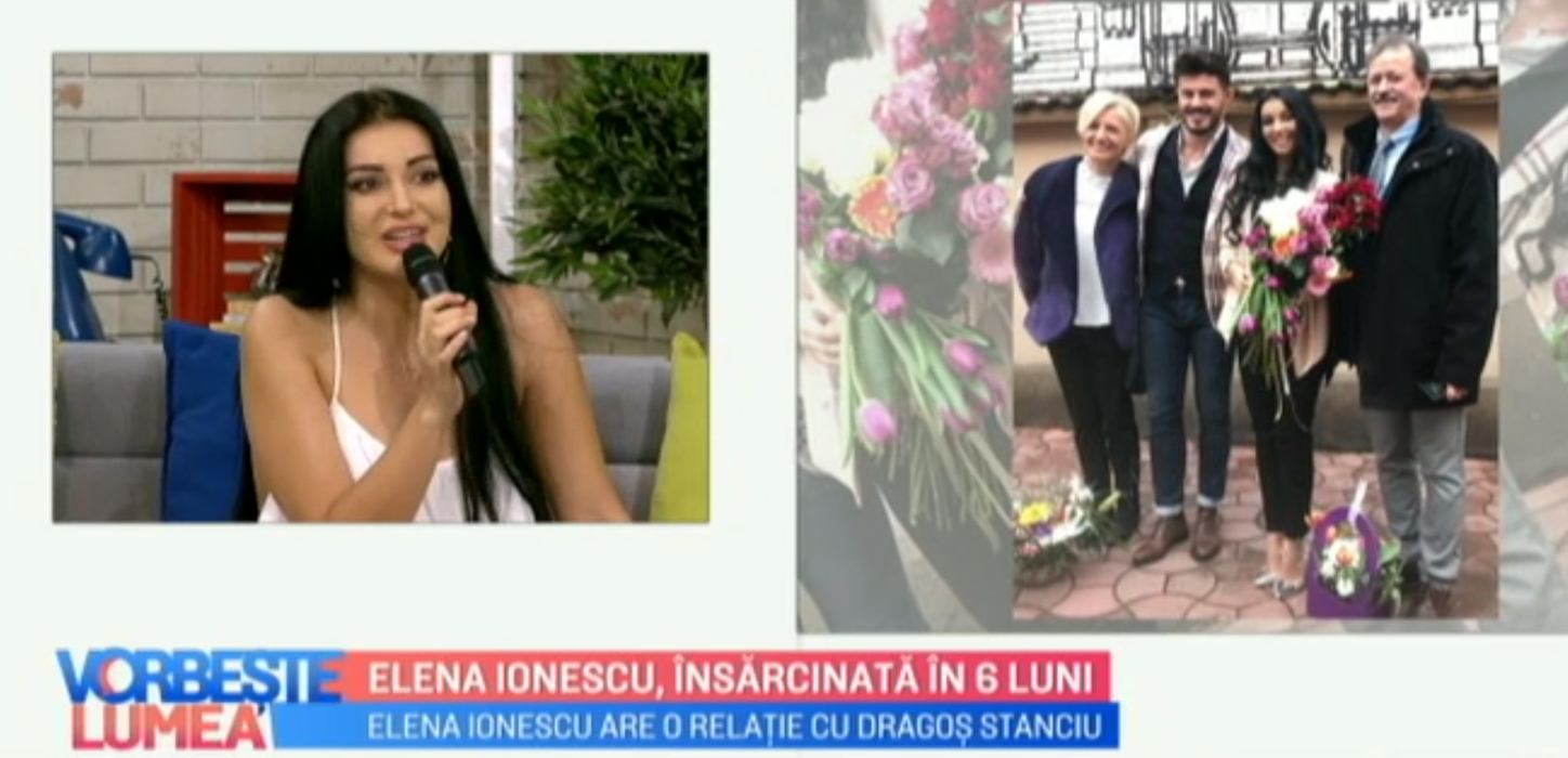 Elena Ionescu este însărcinată în 6 luni! Cântăreața a dezvăluit numele copilului
