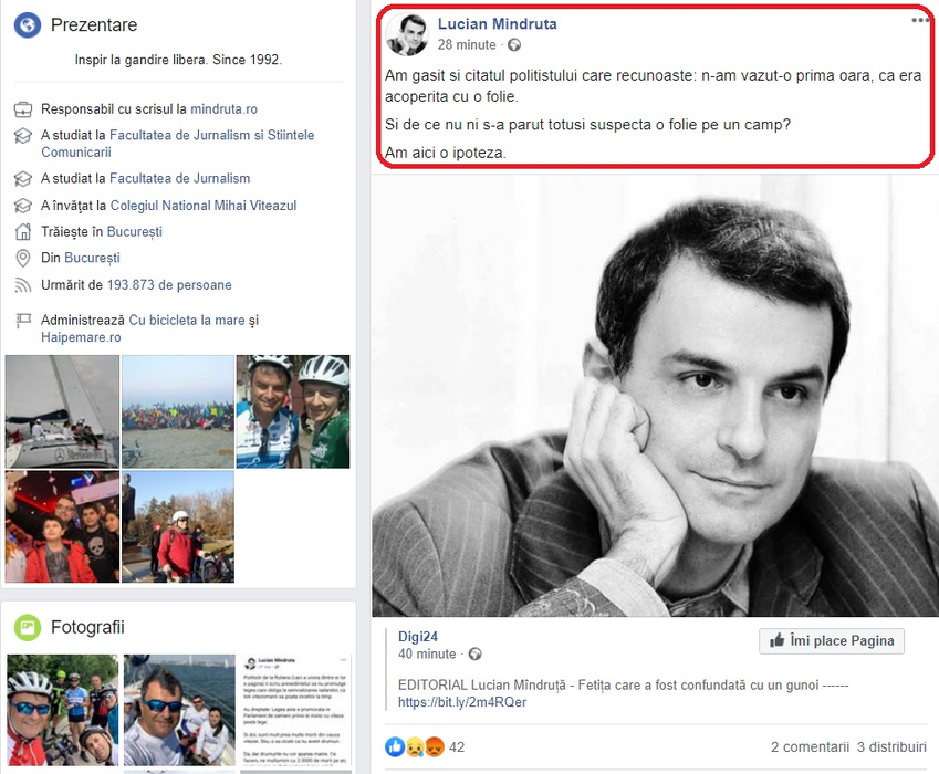 Lucian Mîndruță, reacție tranșantă în cazul crimei minorei din Dâmbovița! Ce a spus despre greșeala formidabilă a polițiștilor