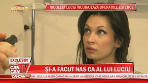 Cea mai mare fană a Nicoletei Luciu vrea să arate ca idolul ei! Denisa şi-a făcut nas ca al vedetei! Seamană?