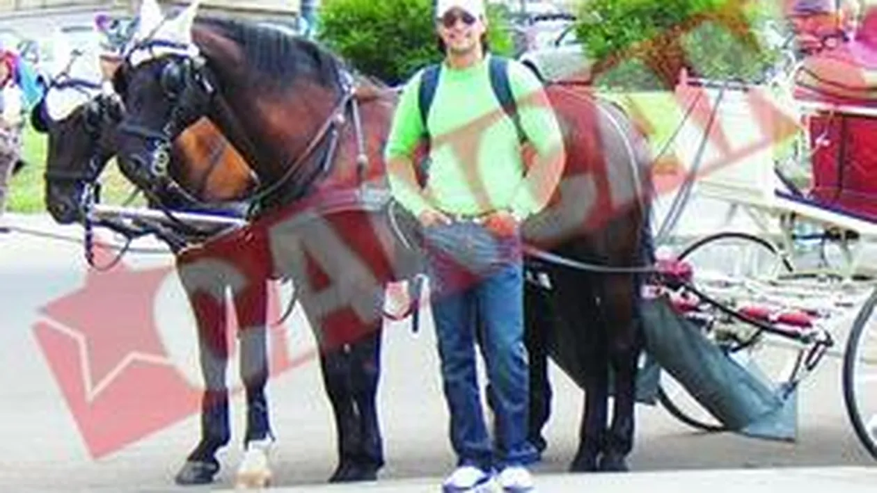 Denis Stefan si-a cumparat pinteni si manusi de calarie de la Viena