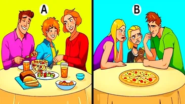 Test de inteligență | Care dintre aceste două familii este mai bogată?