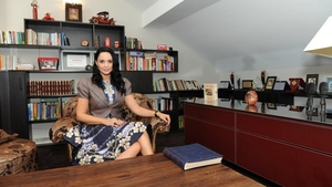 Andreea Marin s-a pregatit in detaliu pentru perioada de dupa divort. Si-a amenajat doua dormitoare in vila-birou din Pipera