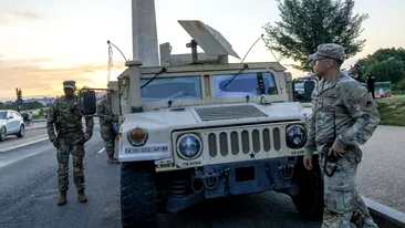 Garda Națională a intrat în Washington DC! 23 de oameni au fost arestați