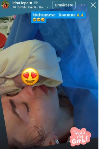 Irina Lepa, mămică pentru a doua oară! Ce nume a ales artista pentru fiica sa
