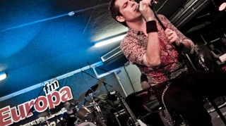Stefan Banica a facut un show incendiar in garajul Europa FM