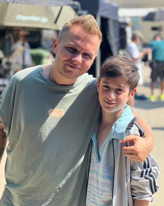 Filip, coleg de platou cu Maticiuc / (Sursa: Instagram)
