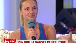Roxana Ionescu încă mai ţine legătura cu fostul soţ! Uite ce mesaj i-a trimis Laurenţiu când a aflat că participă iar la Dansez