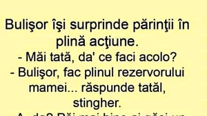 BANC | Bulă JR își surprinde părinții în plină acțiune