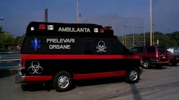 Ambulanța neagră care fură copii a ajuns în Italia! Românii au băgat frica în locuitorii din Peninsulă