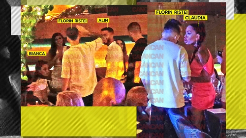 Au crezut că nu-i vede nimeni, dar au dat nas în nas cu dușmanii! Cum au reacționat Bianca Giurcă și Ispita Alin, atunci când s-au trezit cu Florin Ristei și Speak la masă! EXCLUSIV!