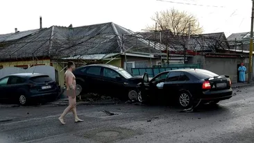 Accident în Constanţa! Șoferul vinovat a coborât de la volan gol pușcă