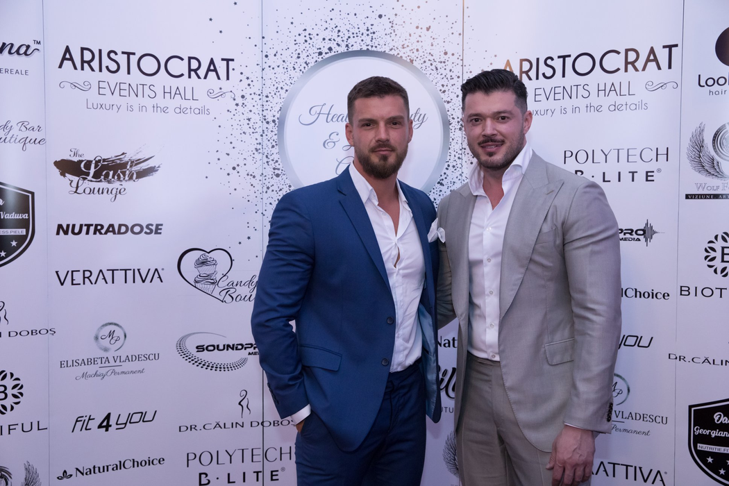 Bogdan Vlădău și bunul lui prieten Victor Slav