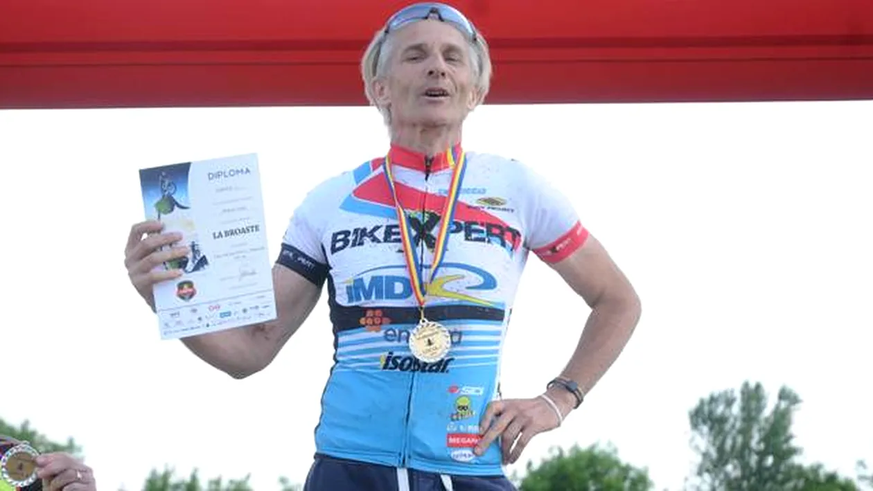 La 59 de ani, Andy Brunner poate face gelos orice sportiv de performanta! Castiga medalie dupa medalie la ciclism!