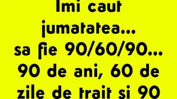 BANCUL ZILEI | Ce înseamnă 90/60/90, de fapt