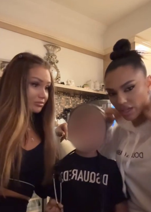 Cum se înțelege Roxana Chiriță cu familia lui Adrian Minune Jr.? Foto: Instagram