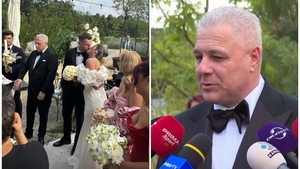 Cum arată soţia lui Marius Şumudică. Liliana a strălucit la nunta lui Denis Drăguş