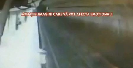 Fata a încercat să se salveze, dar nu a avut nicio şansă