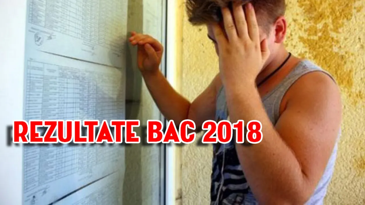 REZULTATE BAC 2018. Primele note vor fi afisate pe EDU.RO