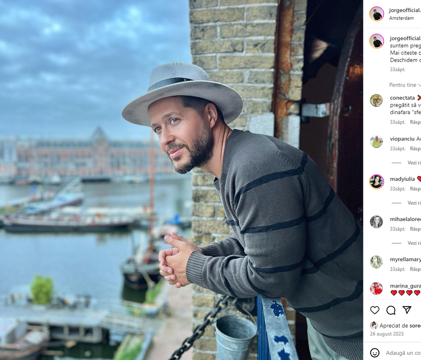 Cântărețul recunoaște că dorul de familie l-a chinuit la Survivor. (SURSA: INSTAGRAM.COM)