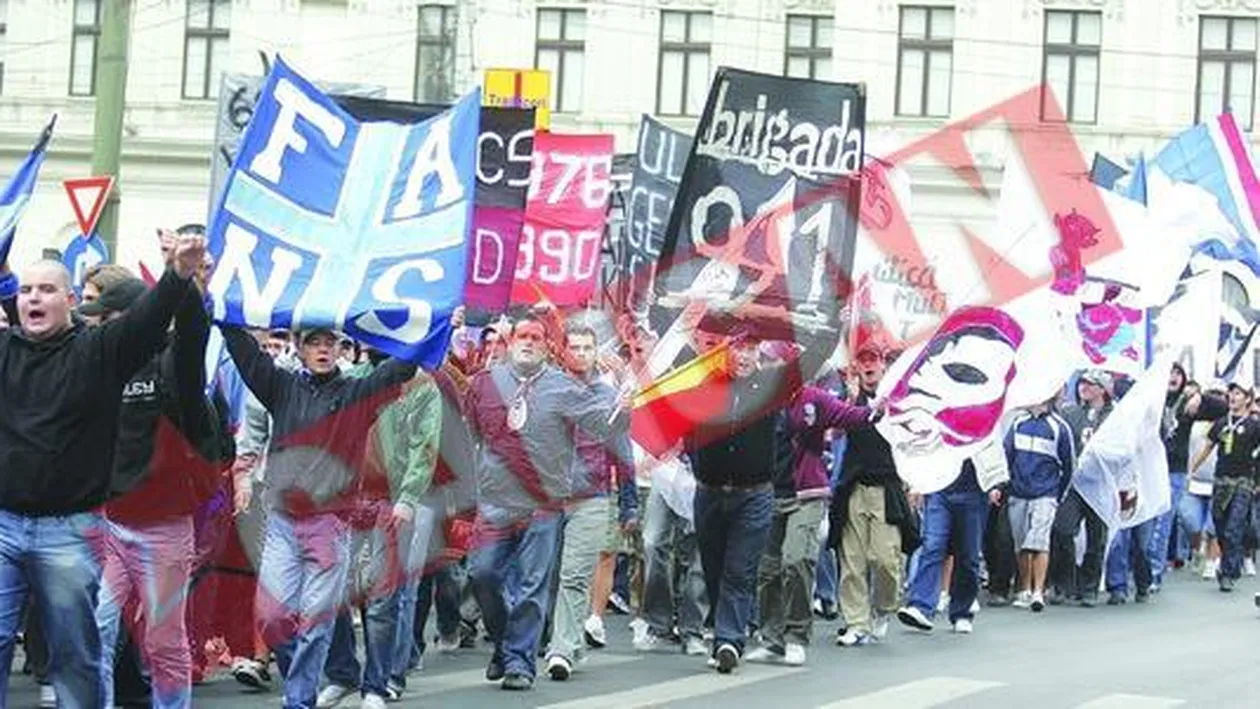 Aruncati mizeria de pe stadioane!