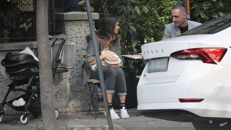 "Don Juan-ul" de altădată s-a făcut băiat de casă! Vladimir Drăghia și-a dus soția și bebelușul la Utopia