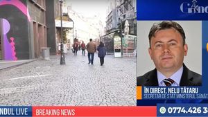 Nelu Tătaru, secretar de stat în Ministerul Sănătății, măsuri pentru prevenirea transmiterii accelerate a noului coronavirus.