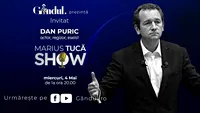 Marius Tucă Show începe miercuri, 4 mai, de la ora 20.00, live pe gandul.ro