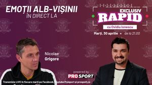 Nicolae Grigore este invitat la "EXCLUSIV RAPID" marți, 30 aprilie, de la ora 21.00