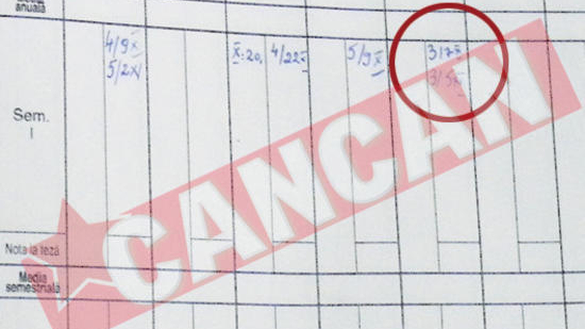 S-a sinucis pentru nota 3 la matematica